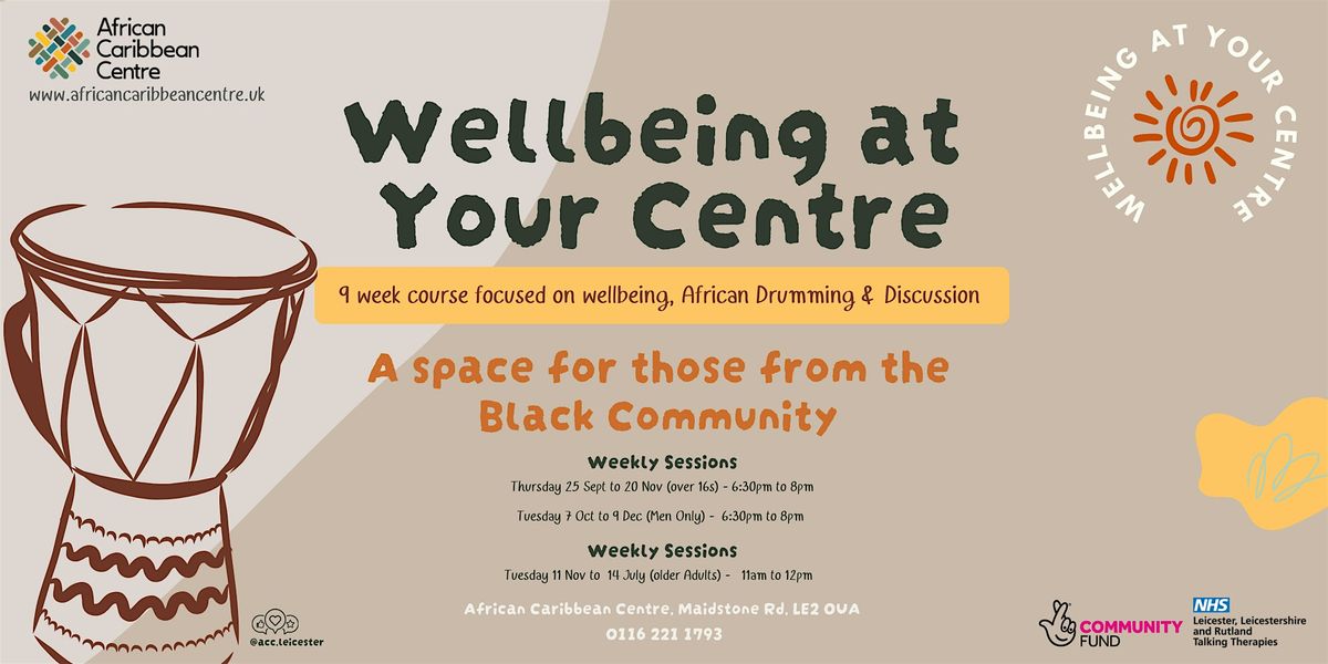 Wellbeing at Your Centre (Older Adults) - FOR THE BLACK COMMUNITY