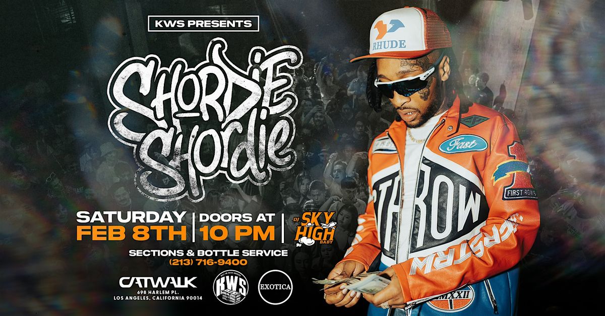 Shordie shordie performing live