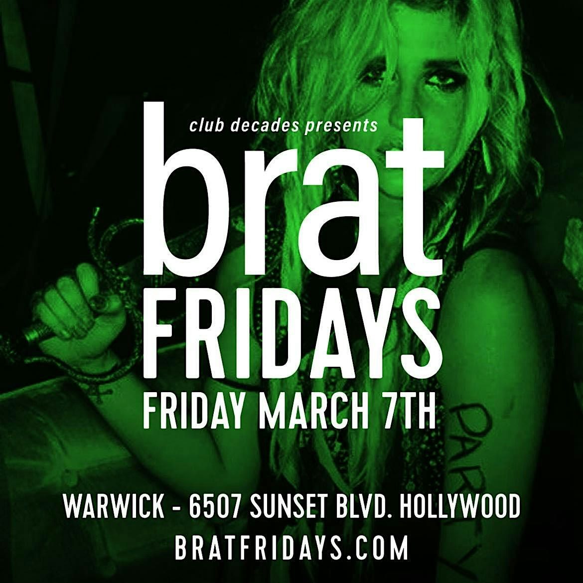 Brat Friday's 3\/7 @ Warwick