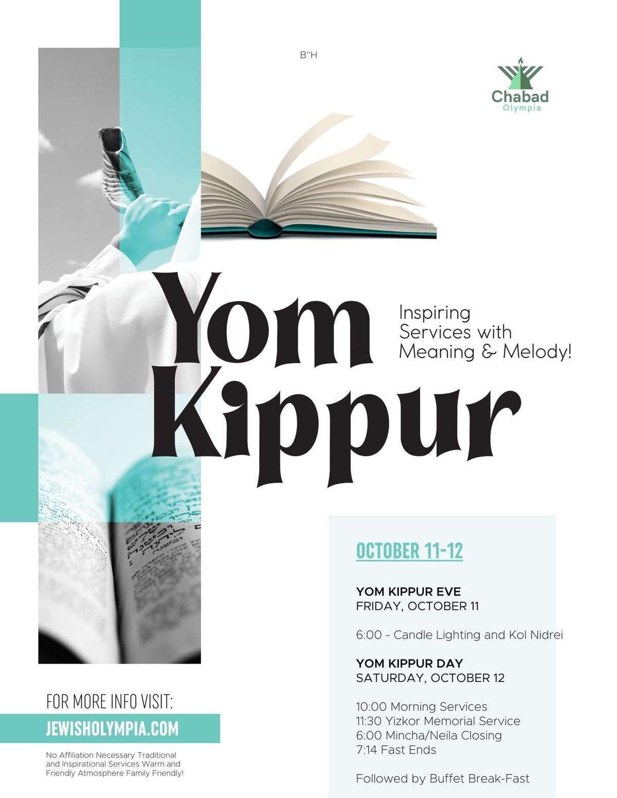 Yom Kippur Services