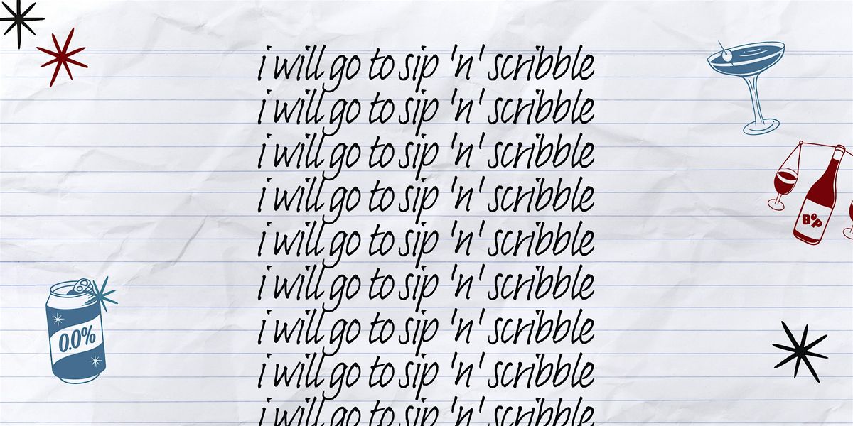 Sip 'N' Scribble: Perfection-Free Writing & NA Wine