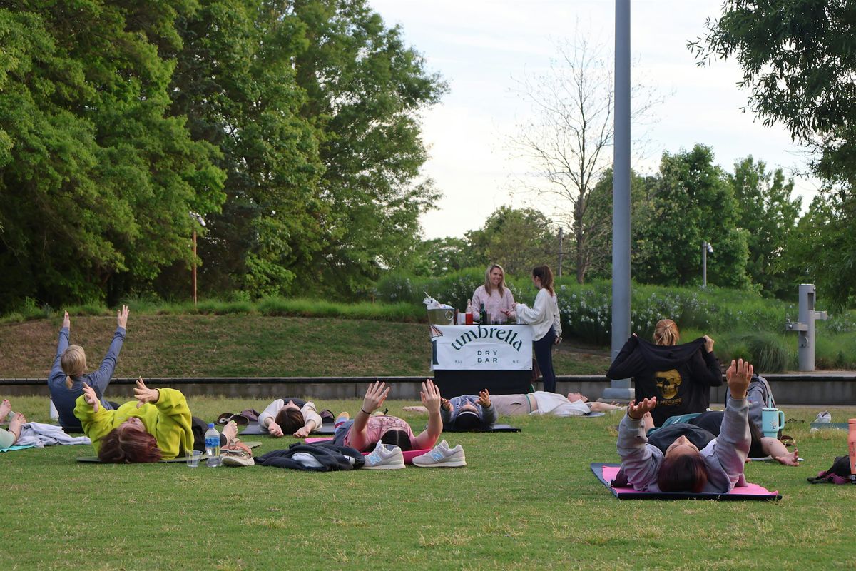 Sunset Yoga + Functional Cocktails: Relax, Recharge, and Renew