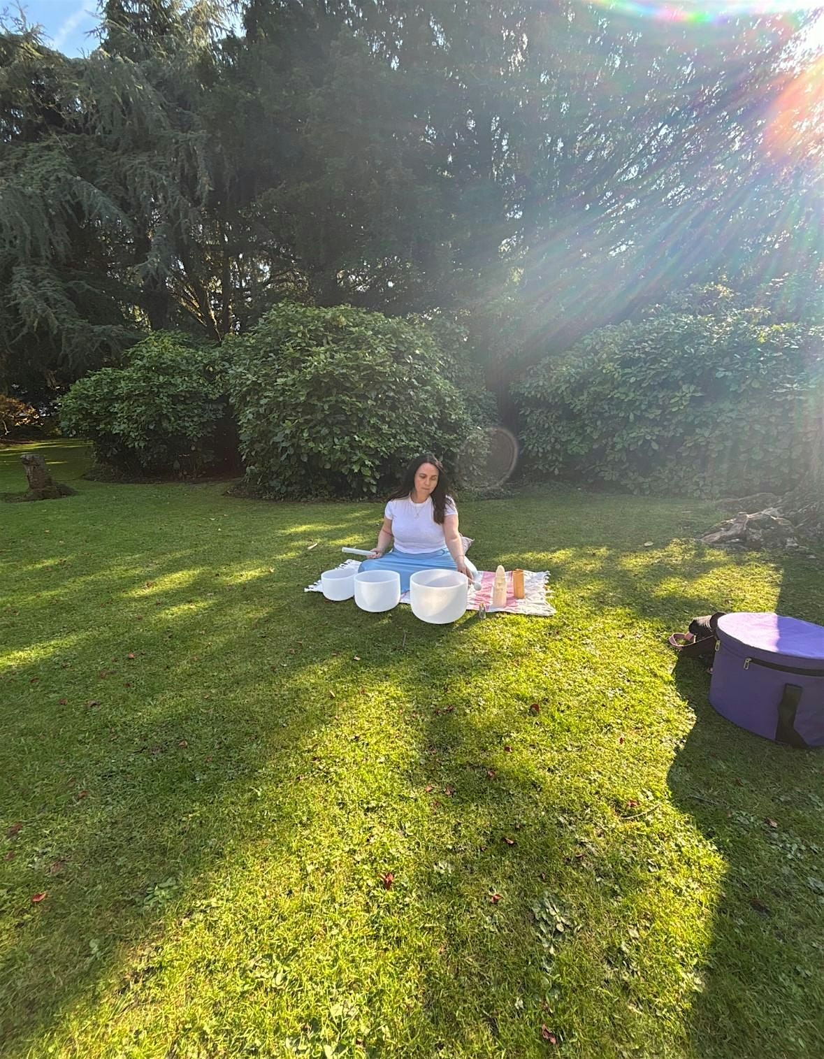 A beautiful Soundbath, relax, unwind, rebalance