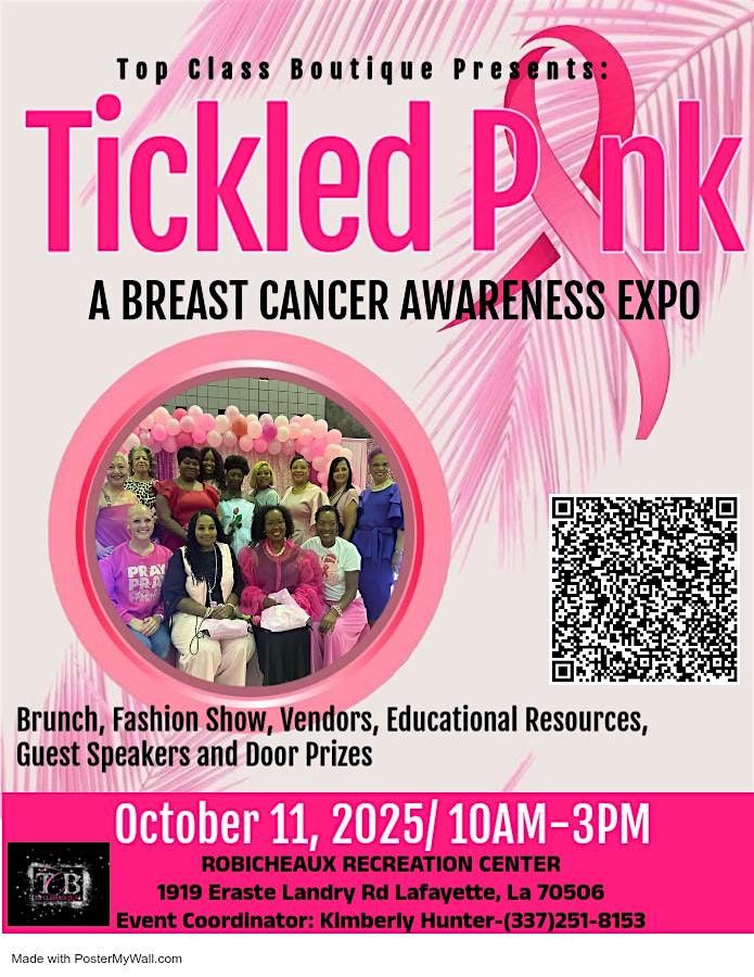 2nd Annual Tickled Pink: A Breast Cancer Awareness Expo