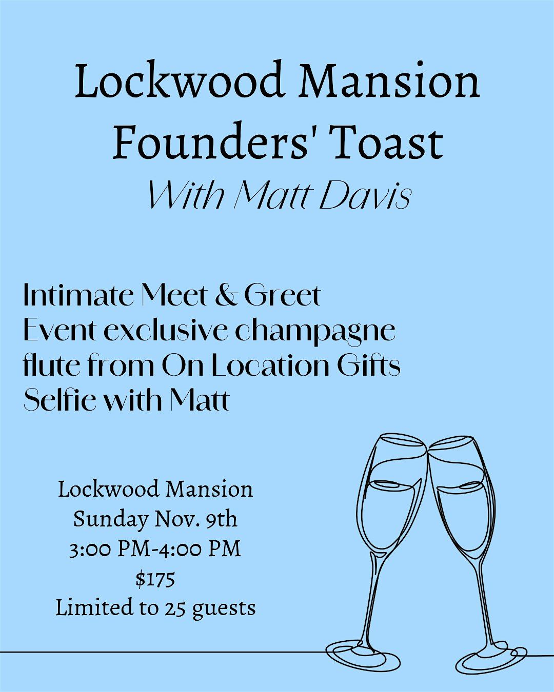 Matt Davis  Sun 4:30 PM Meet & Greet