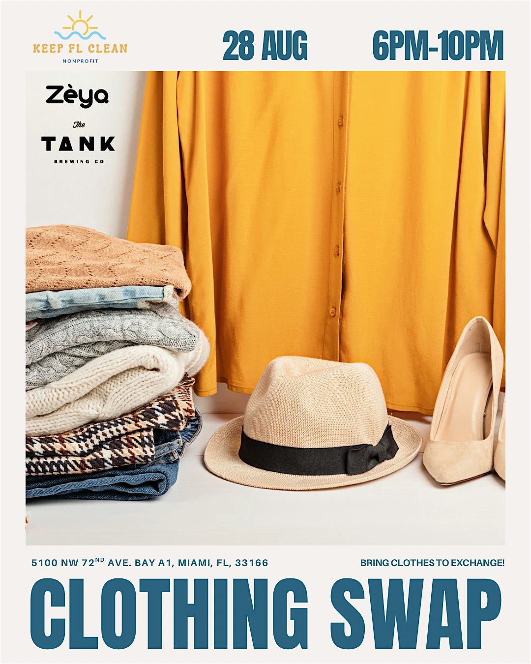 Clothing Swap  by Keep FL Clean x Z\u00c8YA