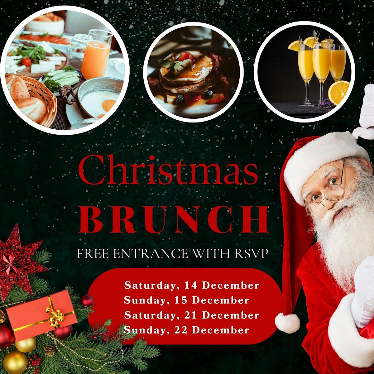 CHRISTMAS BRUNCH WITH SANTA