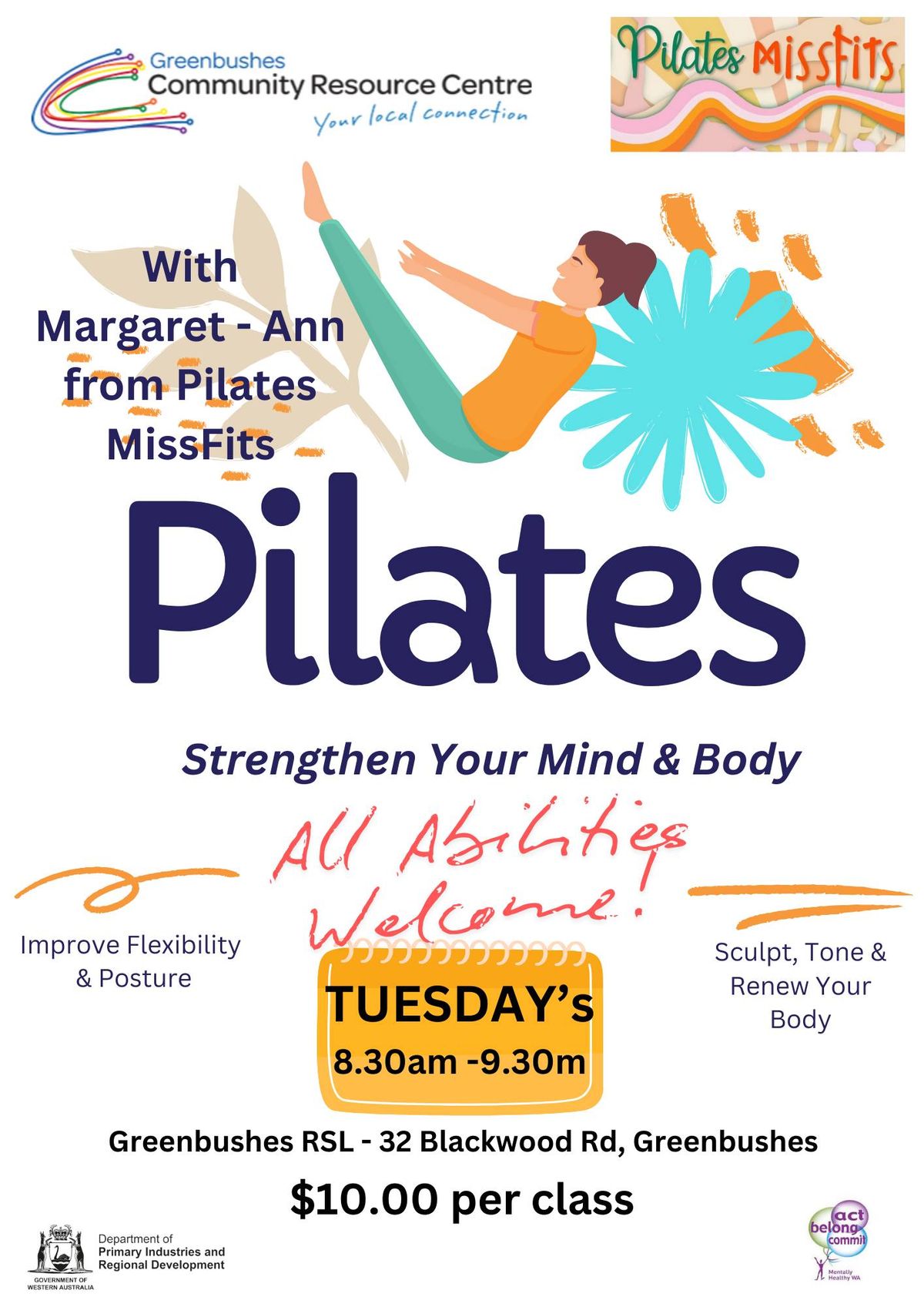 Pilates with Margaret-Ann