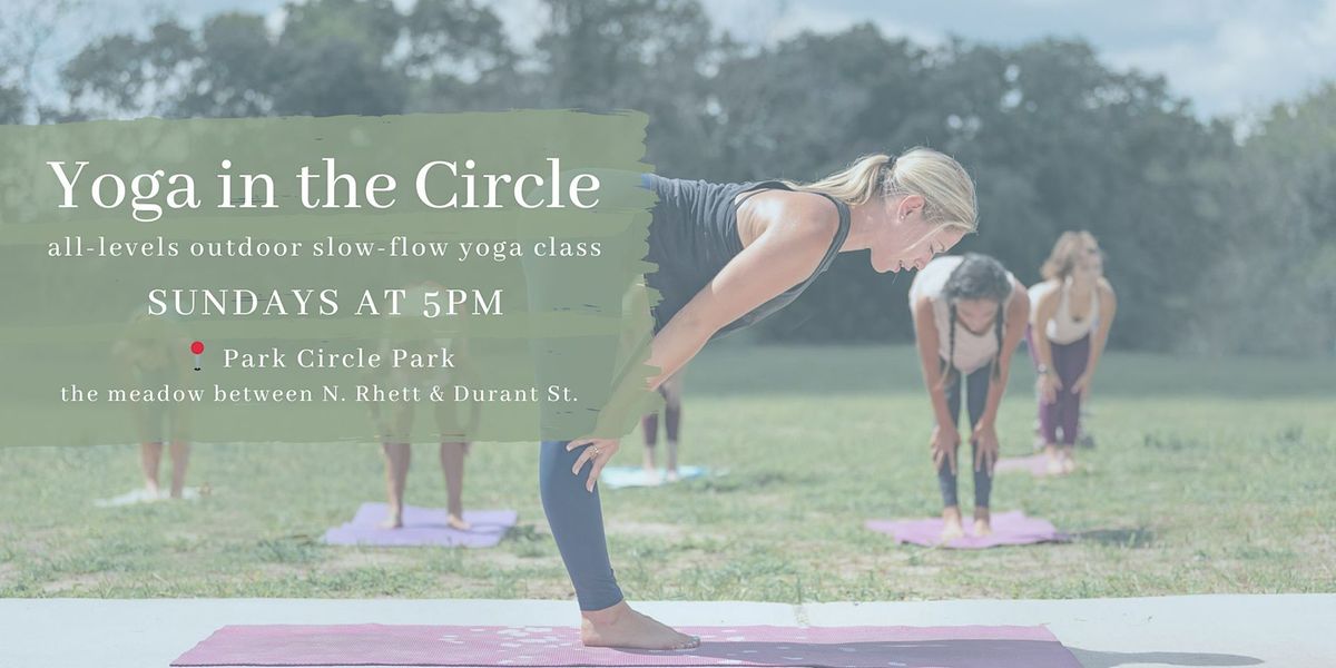 Yoga in the Circle | Outdoor Yoga at Park Circle