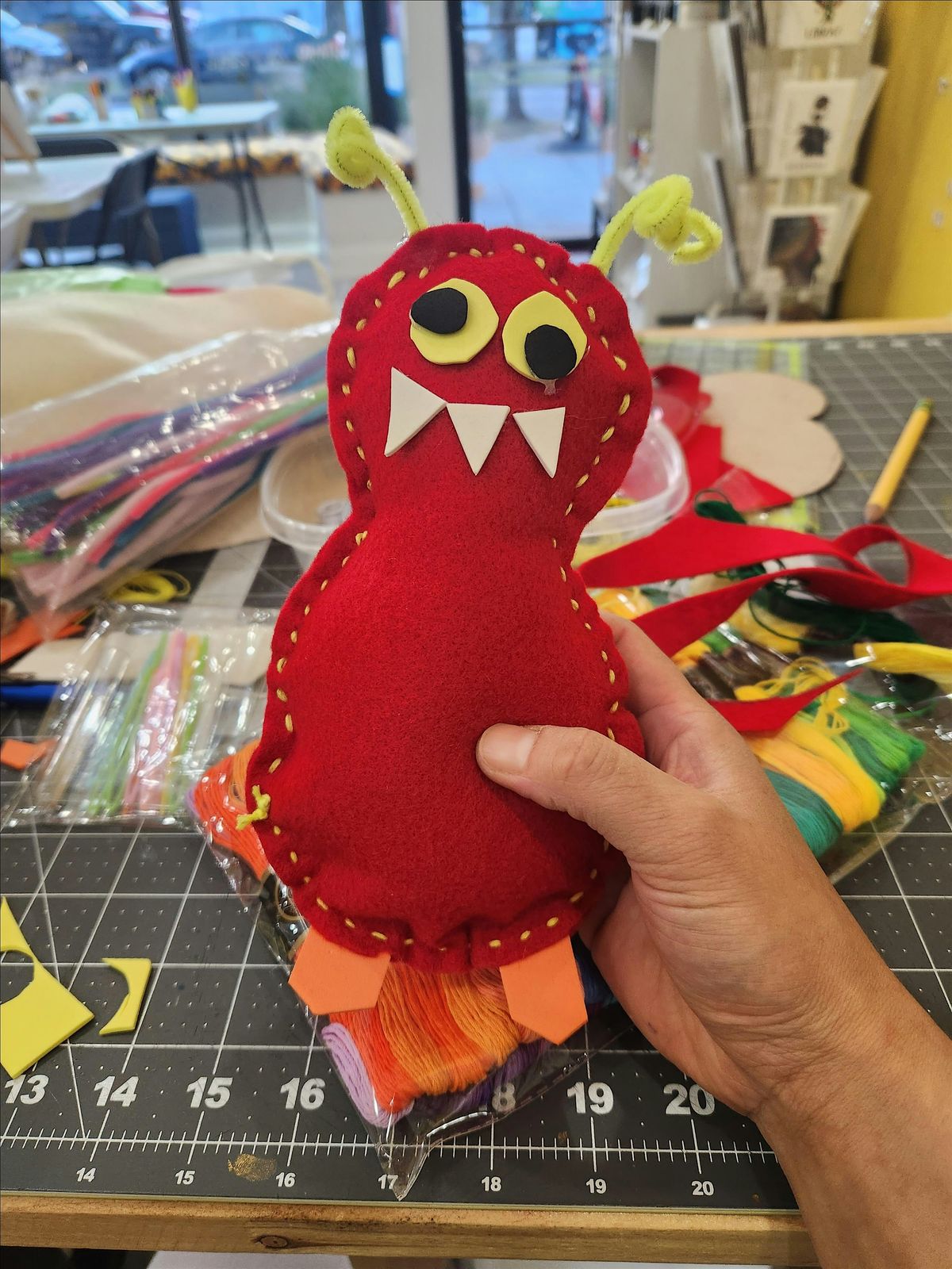 Family Craft Along: Make a Stuffed Monster!