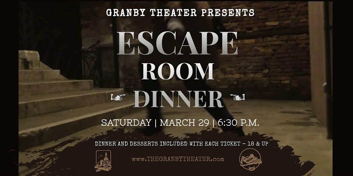 ADULTS ONLY ESCAPE ROOM DINNER CHALLENGE