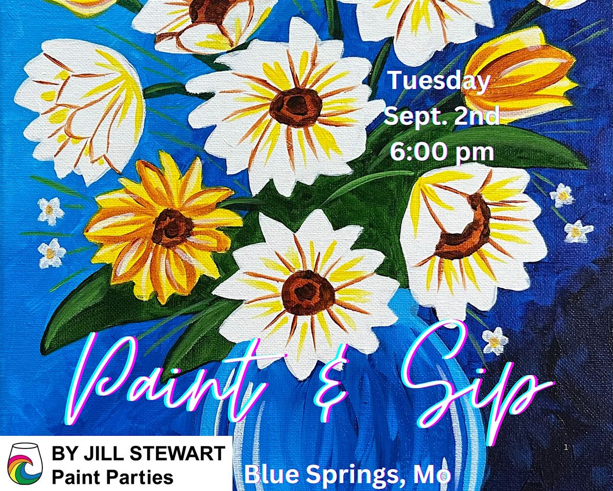 Sunflower Bouquet Paint Party