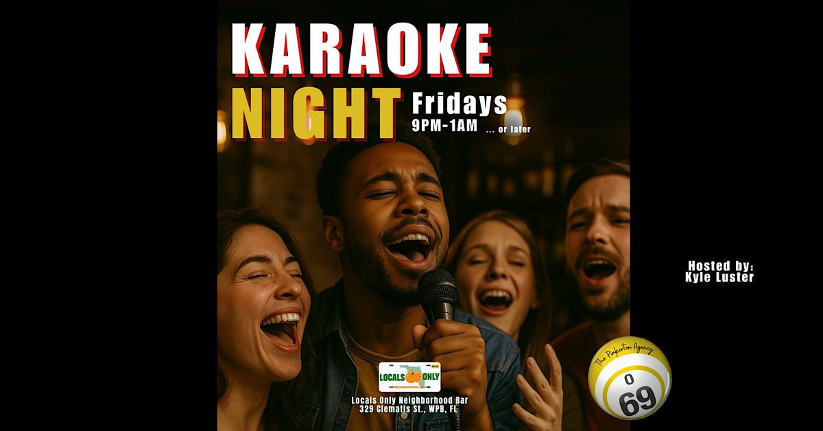 Karaoke Friday @ Locals Only