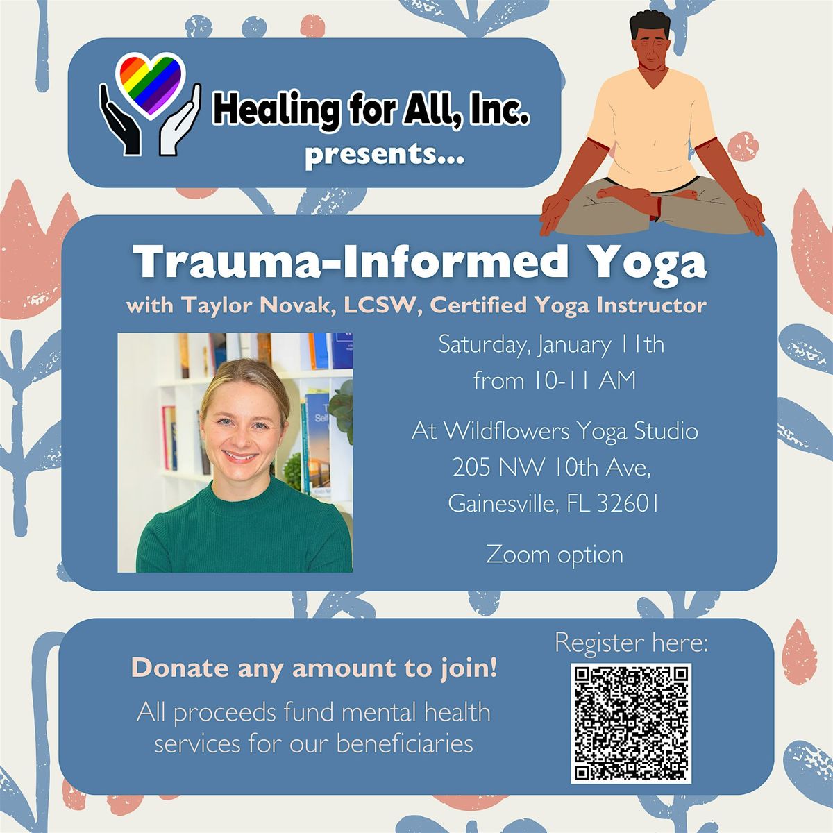 Trauma-Informed Yoga with Taylor Novak, LCSW