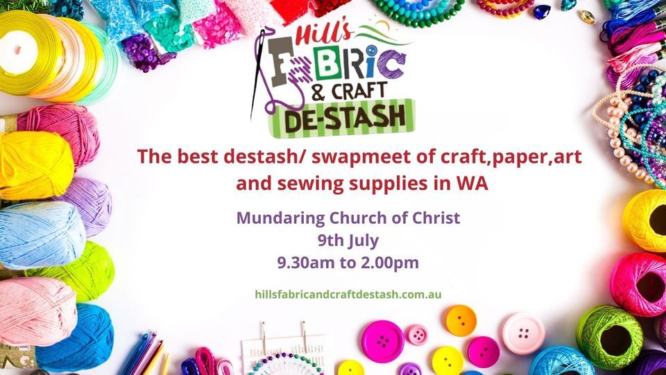 Hills Fabric and Craft Destash 9th July