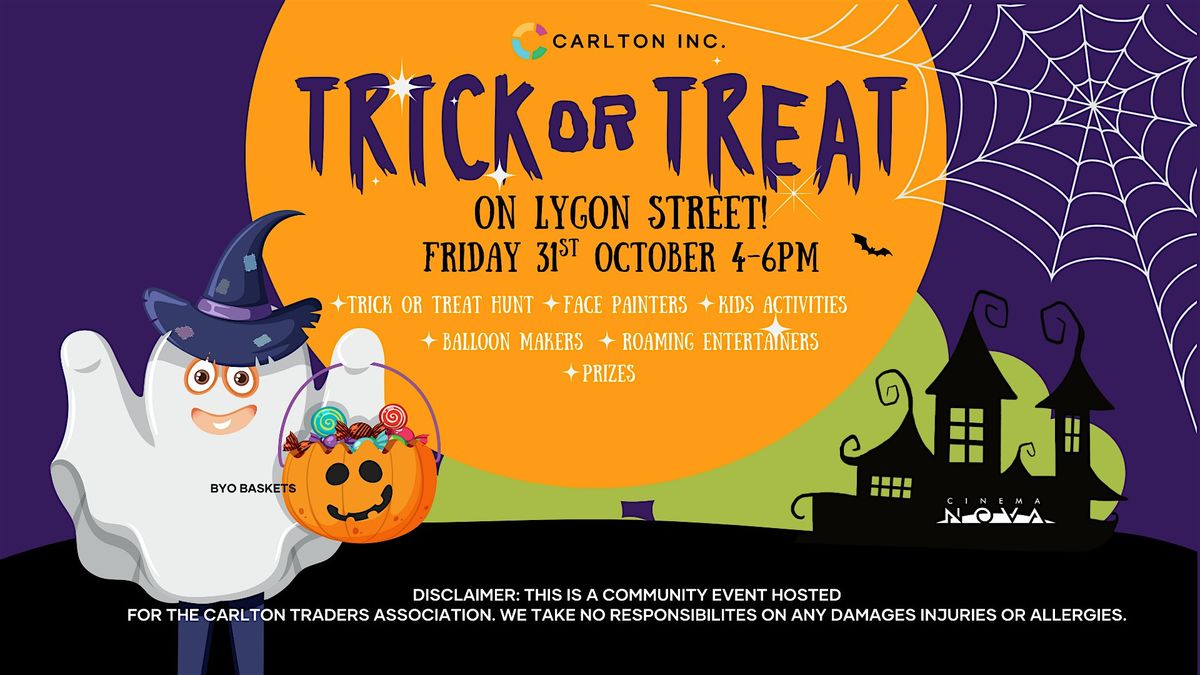 Trick or Treat on Lygon Street