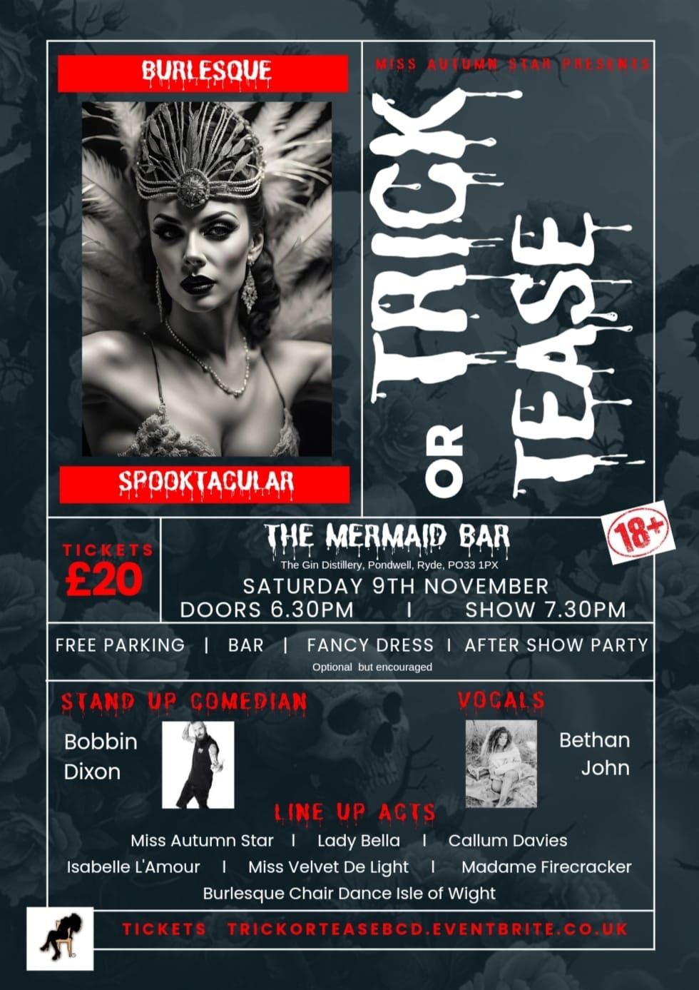 TRICK or TEASE - Burlesque Spooktacular 