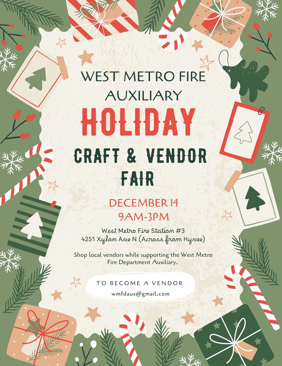 West Metro Fire Rescue Auxiliary Craft & Vendor Fair 