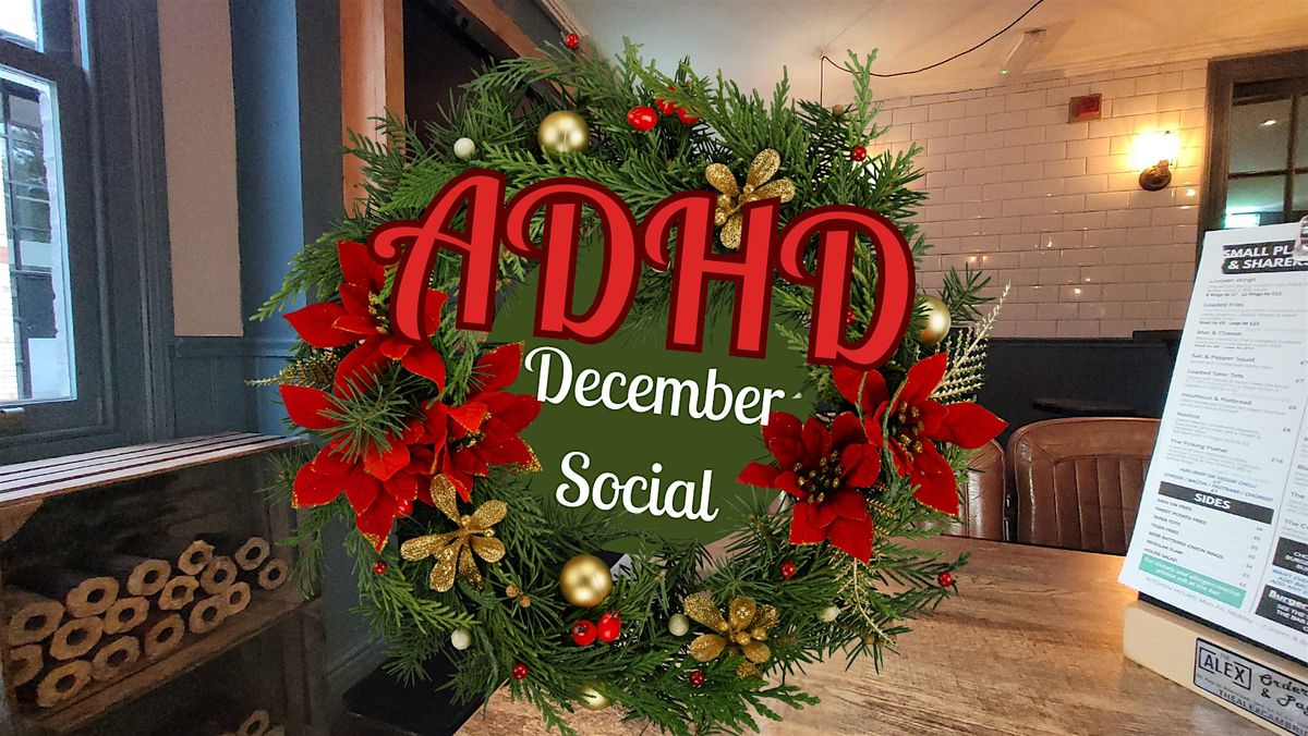 ADHD Pub Social + Festive Card Making