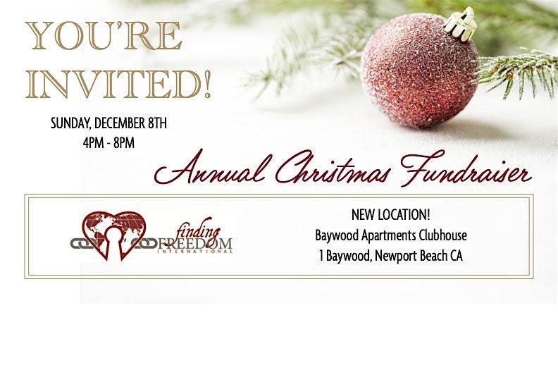 Finding Freedom Annual Christmas Fundraiser