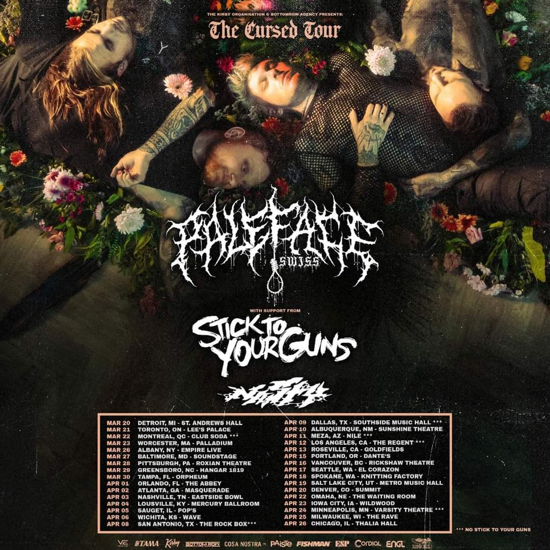 Paleface Swiss with Stick To Your Guns and Nasty (16+), Summit Denver