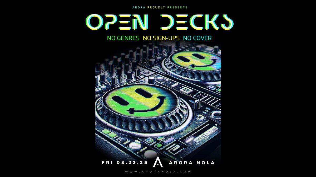 OPEN DECKS