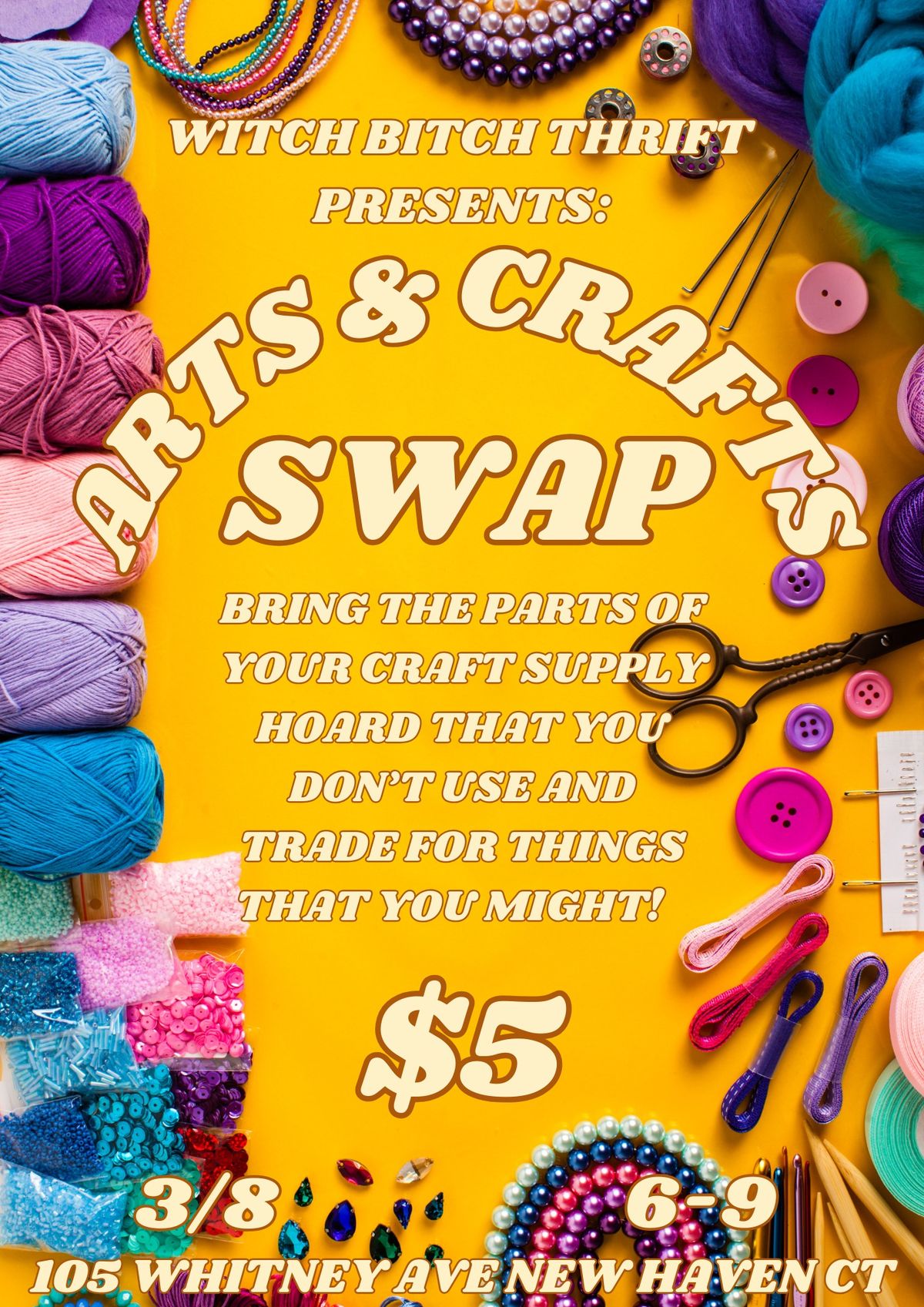 3\/8 Arts & Craft Swap