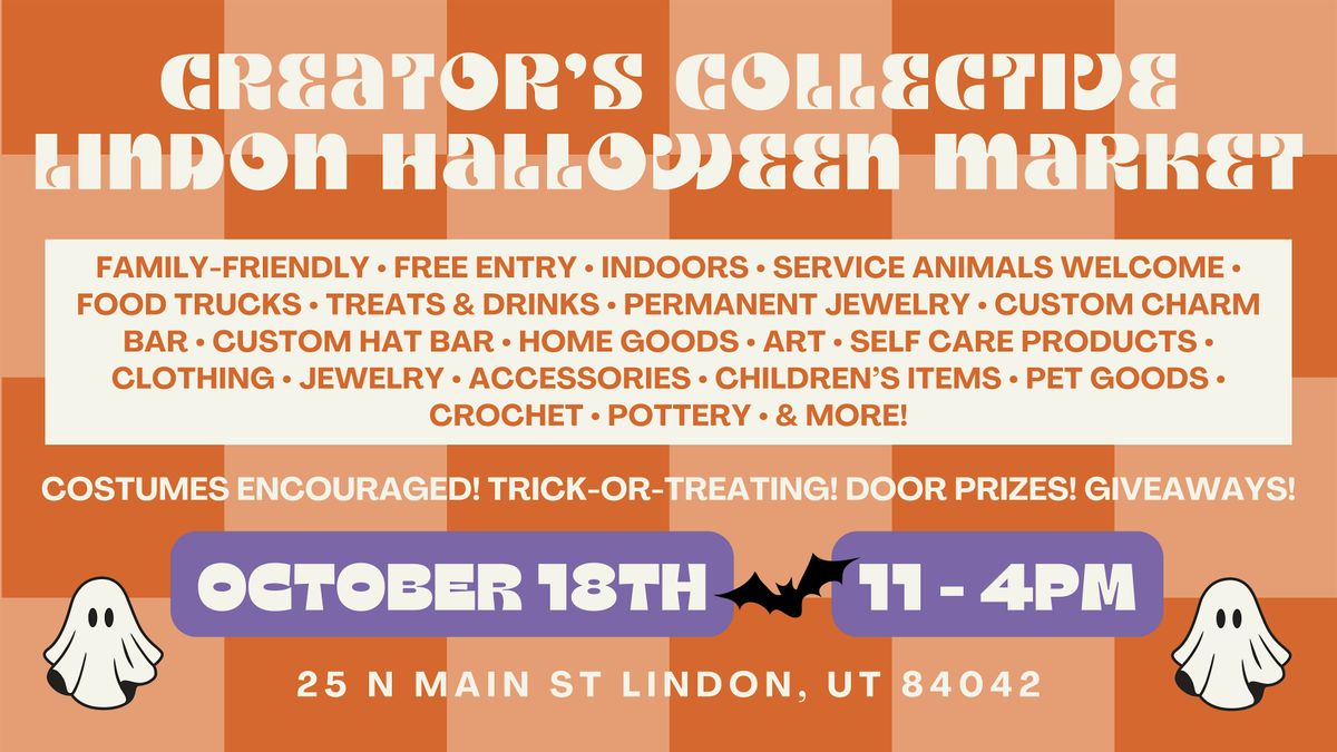 Creator's Collective Lindon Halloween Market