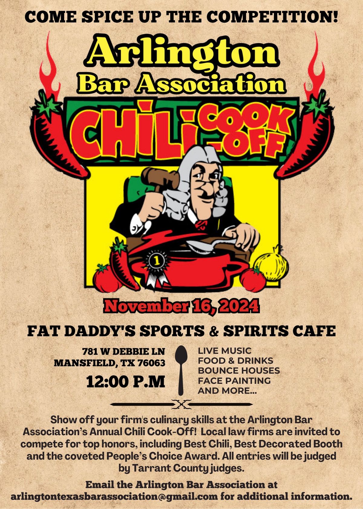 Arlington Bar Association Chili Cook Off