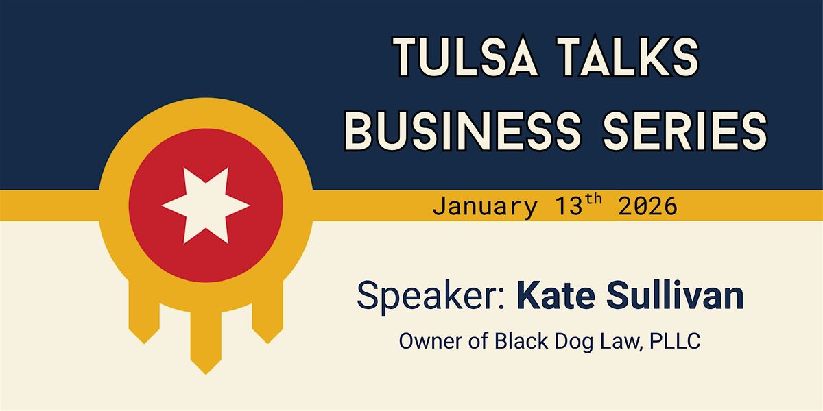 Tulsa Talks Business Series - Kate Sullivan