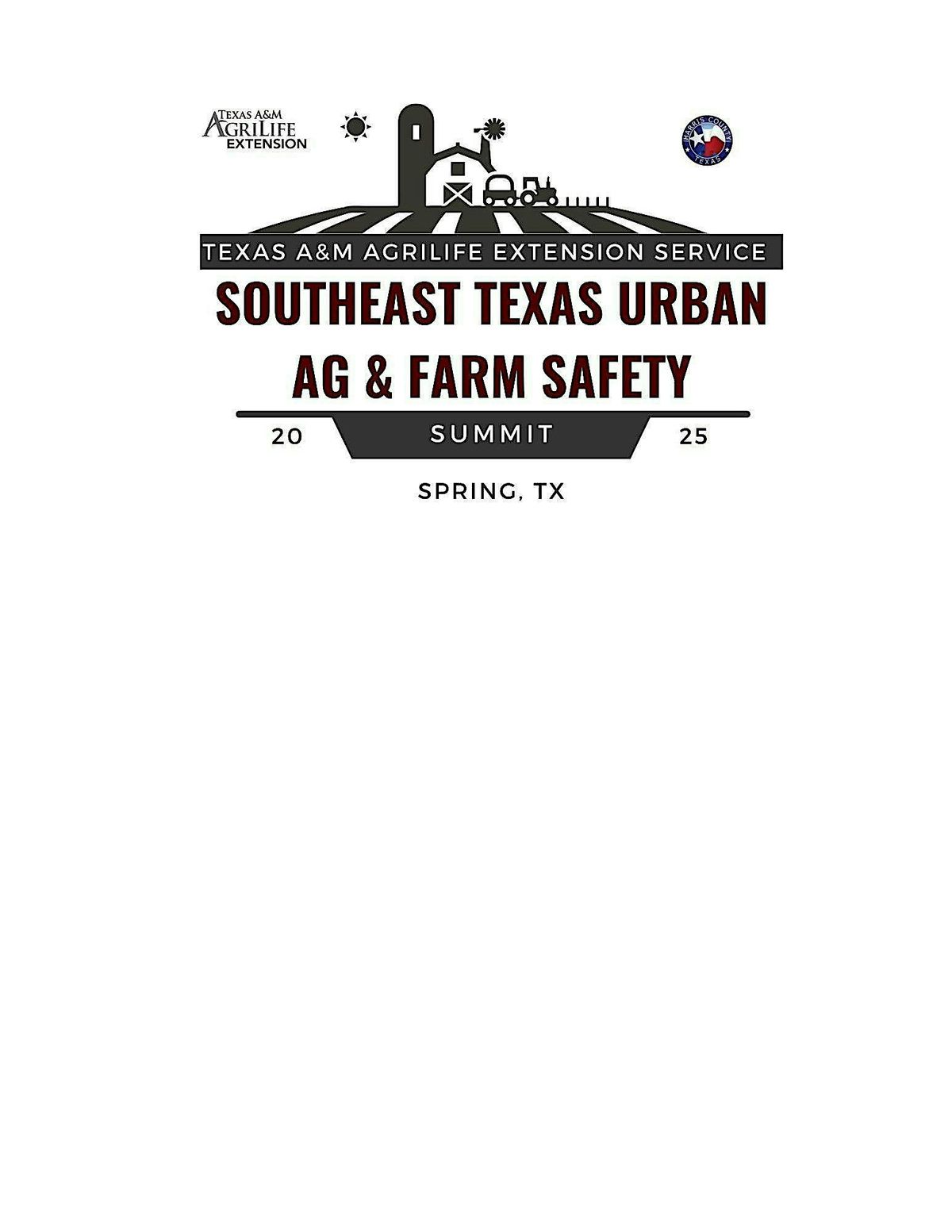 Vendor Opportunity - 2025 Southeast Texas Urban Ag & Farm Safety Summit