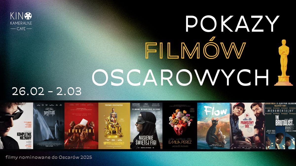 Pokazy film\u00f3w Oscarowych | Kino Kameralne Cafe