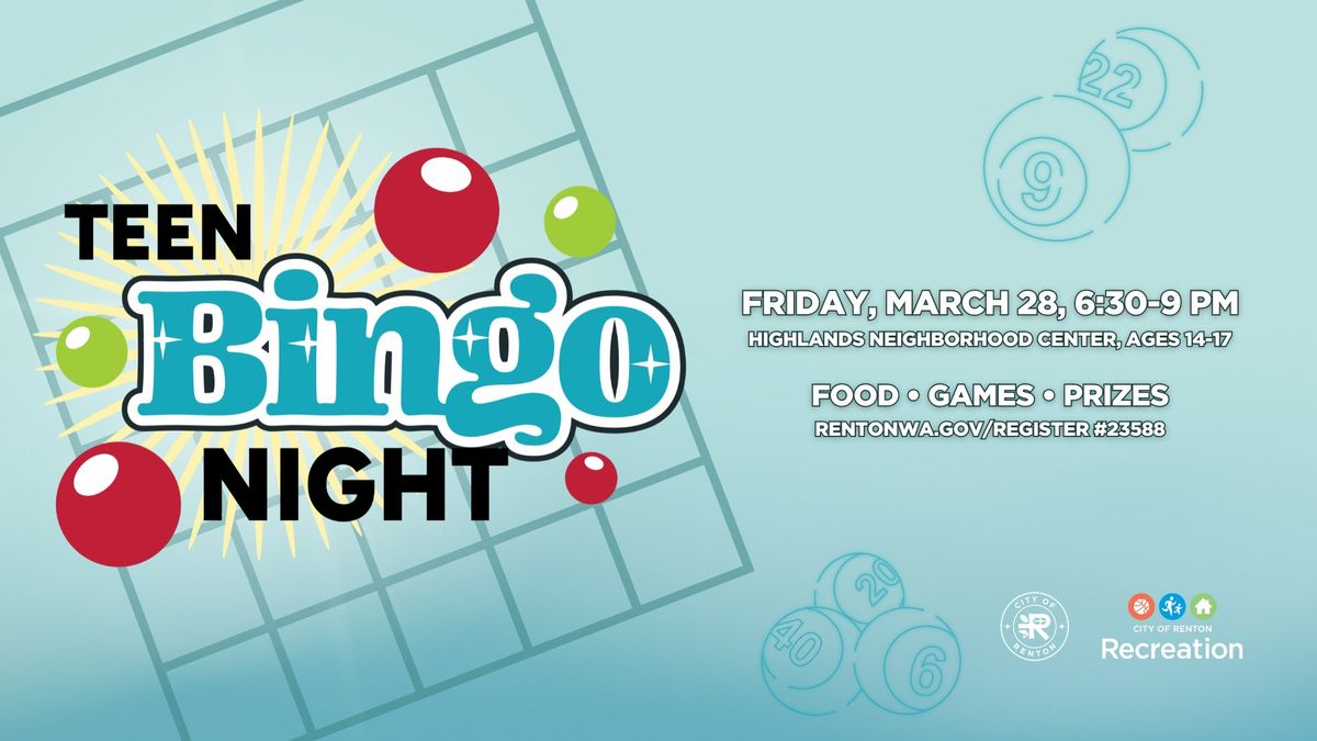 Teen Bingo Night