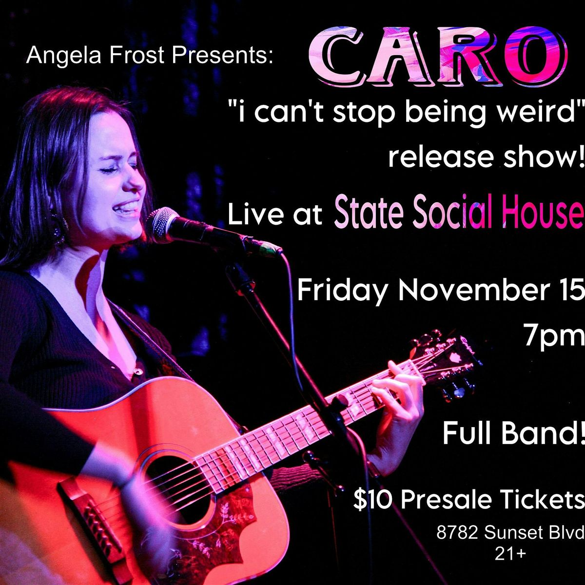 Caro Live at State Social House