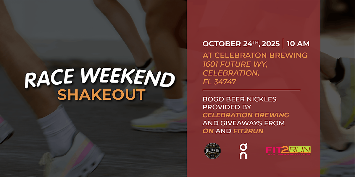Race Weekend Shakeout