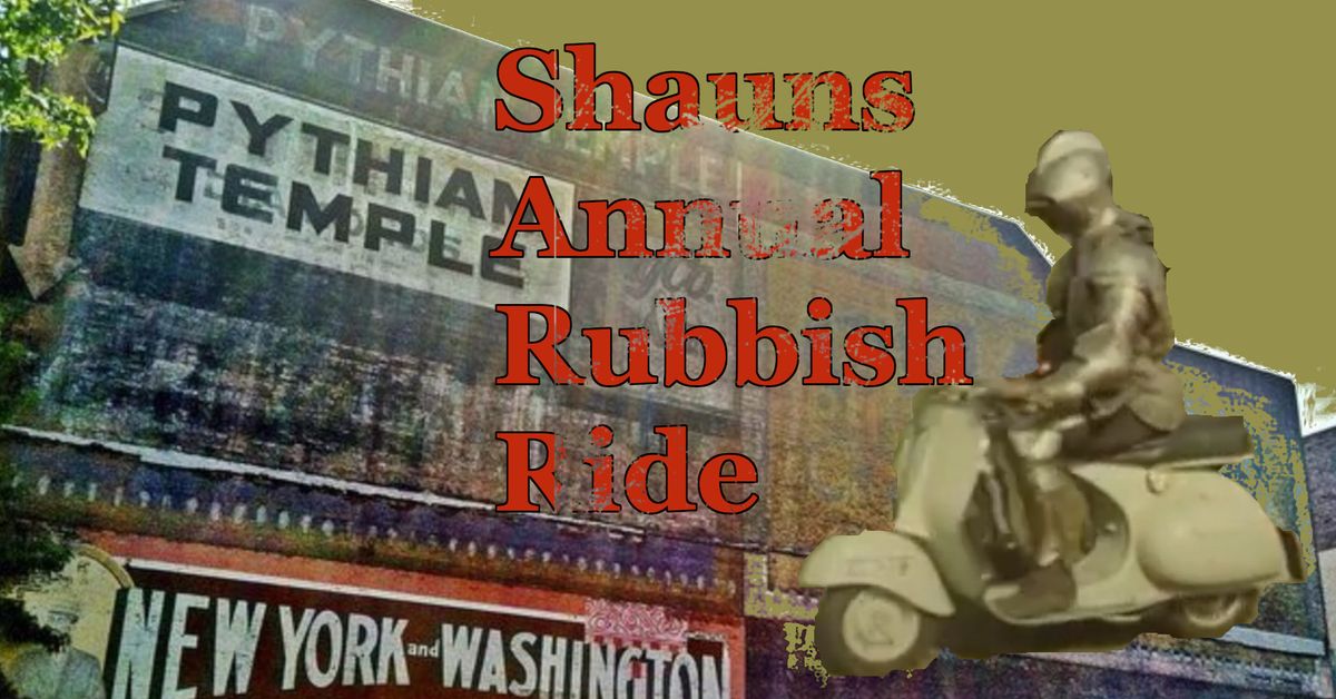 Shaun's Rubbish Ride and Pythian Temple Tour