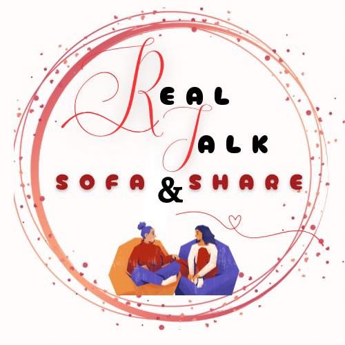 Real Talk Sofa and Share 