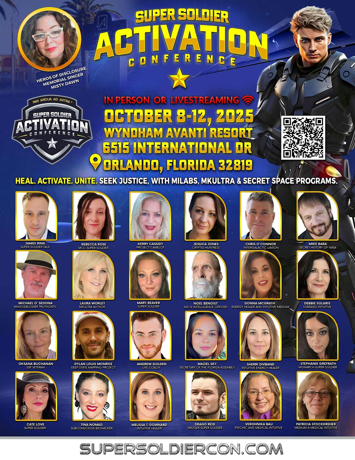 Free One Day Pass Super Soldier Activation Conference