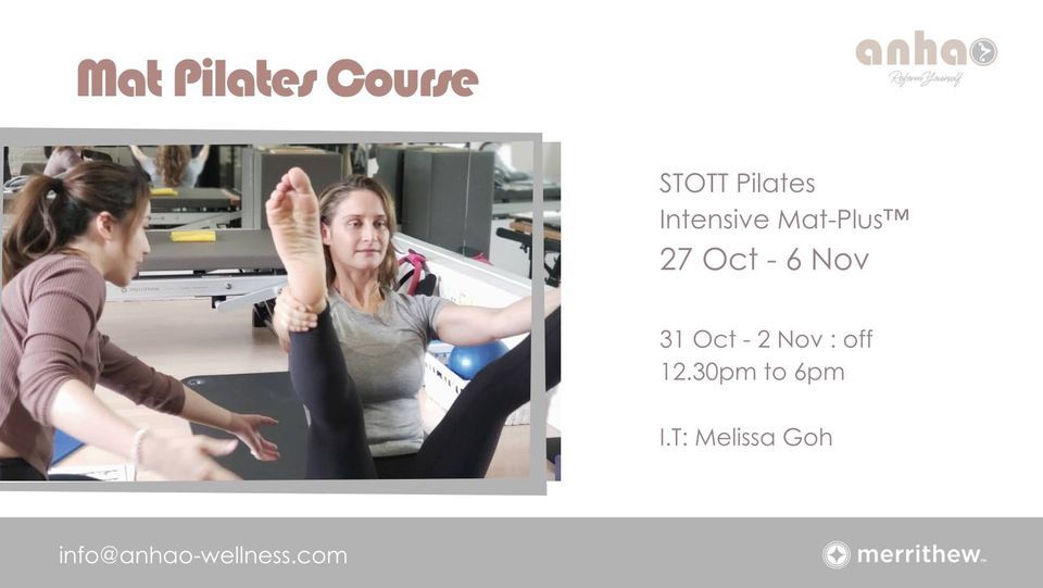 STOTT Pilates Mat Instructor Course (IMP)