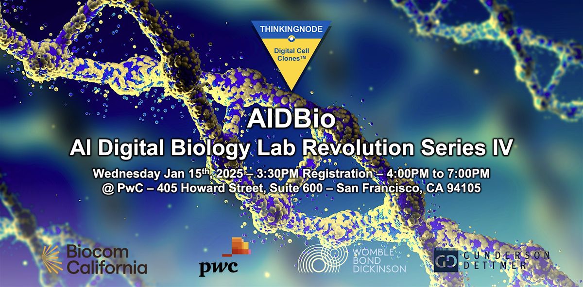 AIDBio: AI Digital Biology Labs Revolution Series - 4th edition