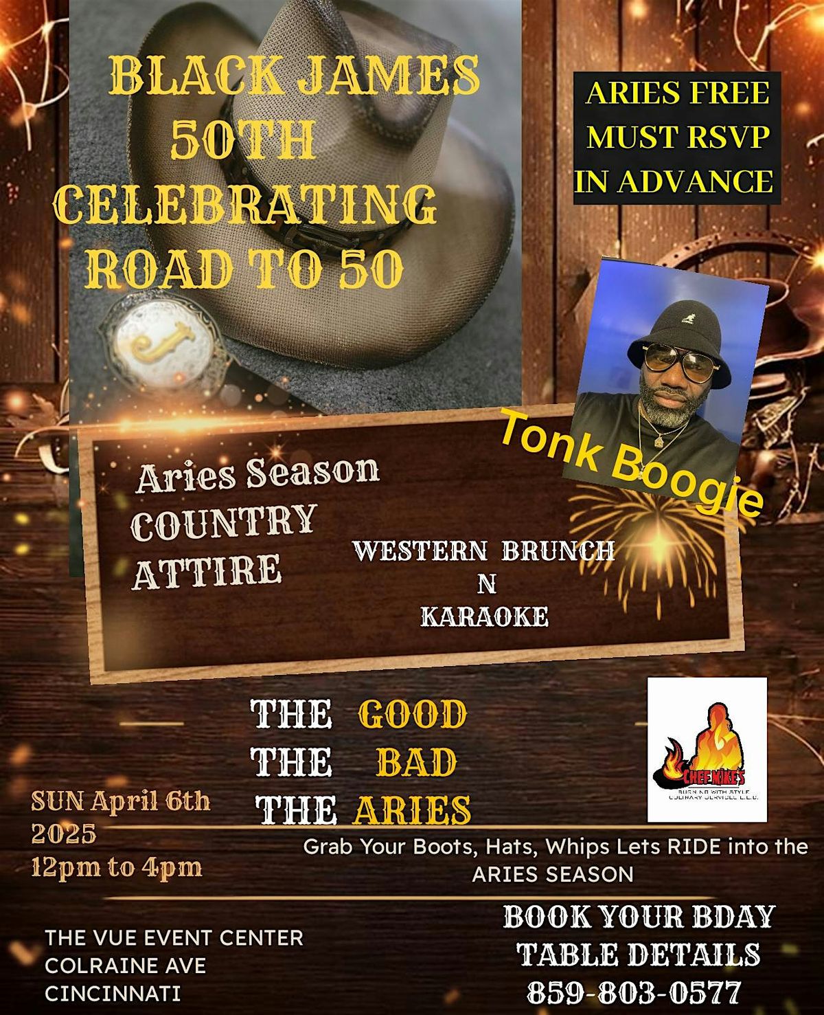 ARIES SEASON WESTERN KARAOKE N BRUNCH