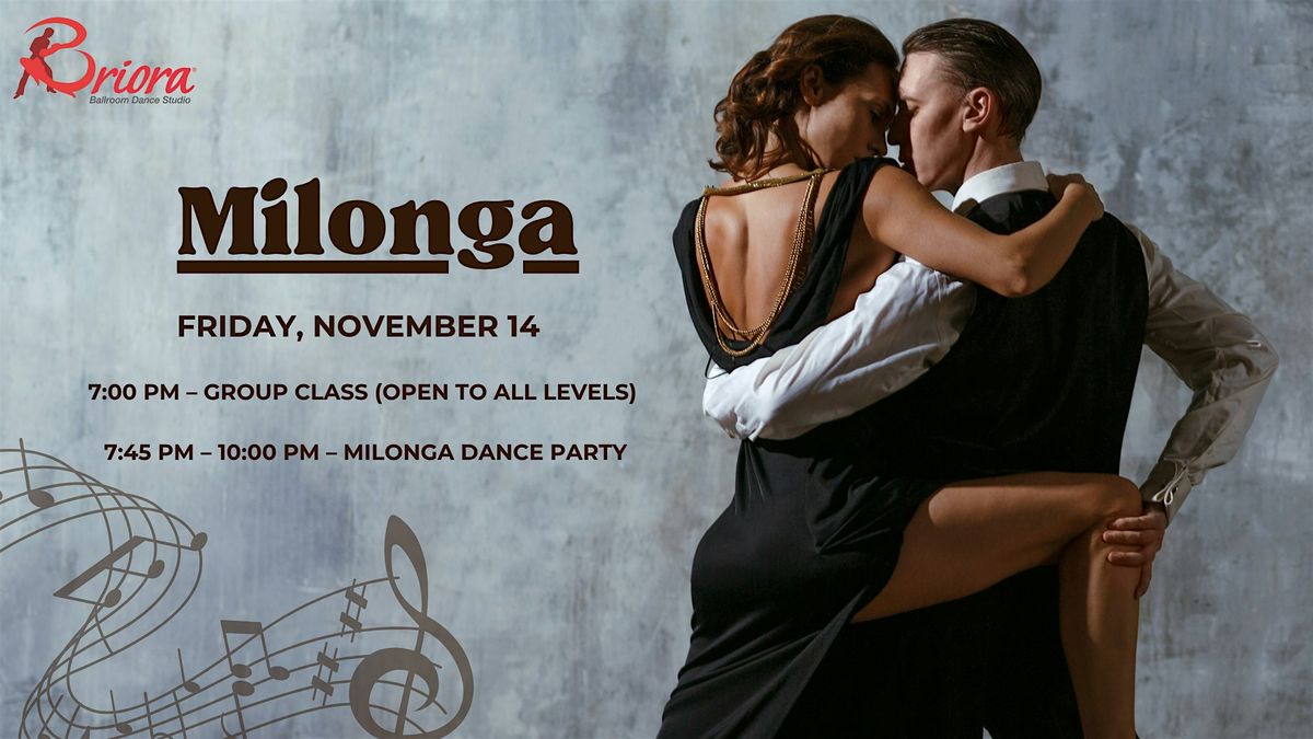 Milonga Social Dance