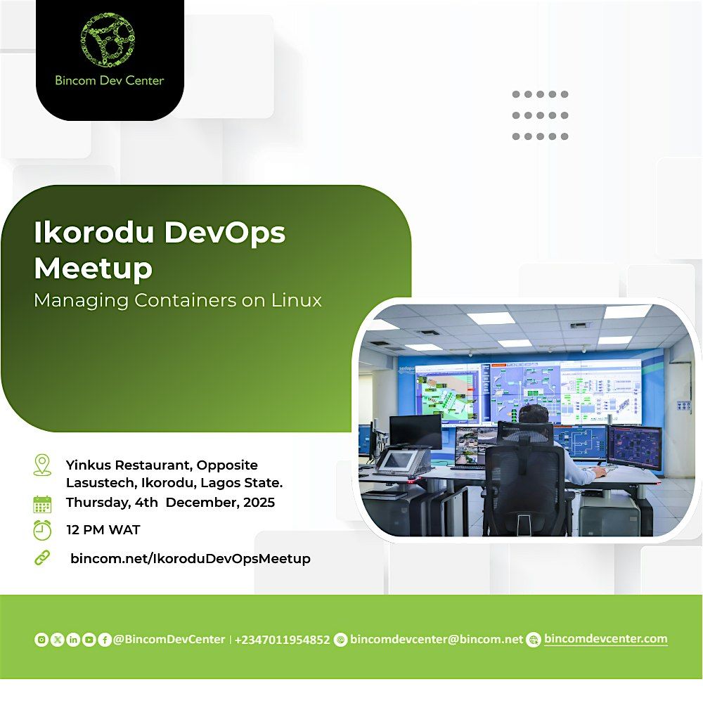 Ikorodu DevOps Meetup: Managing Containers on Linux