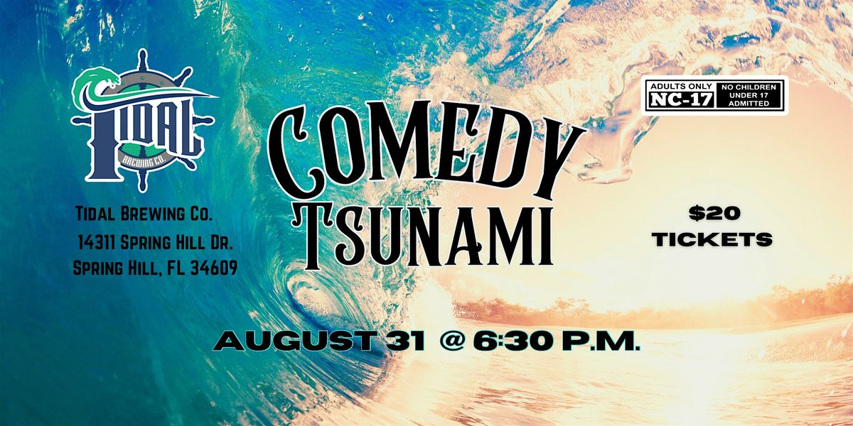 Comedy Tsunami at Tidal Brewing