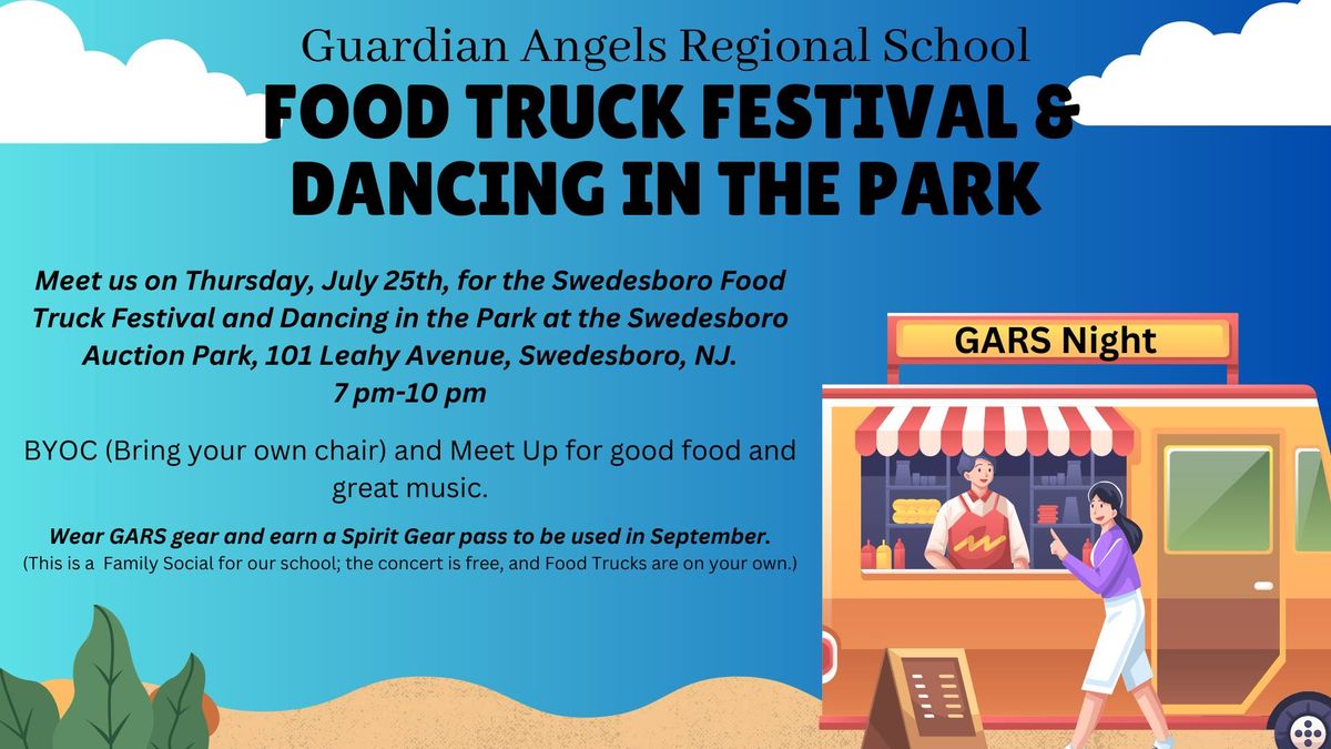 Swedesboro Food Truck Festival and Dancing in the Park