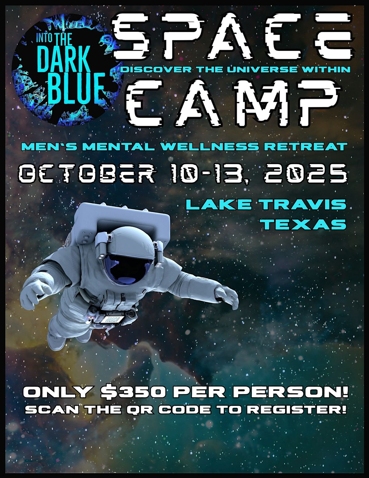 Dark Blue Space Camp: Discover the Universe Within