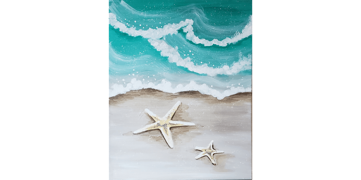 Beach Treasure: Starfish - Paint and Sip in Phoenix | Classpop!\u2122