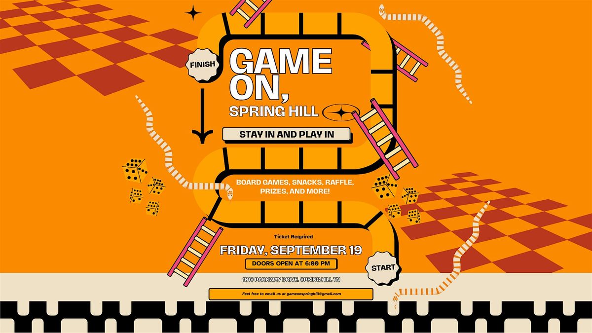 Game On, Spring Hill! (REGULAR TICKETS)