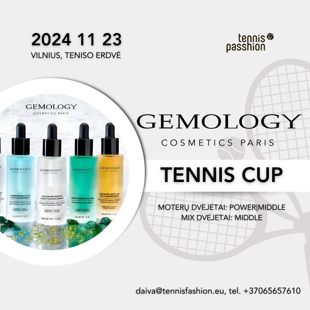 GEMOLOGY tennis cup\u201924