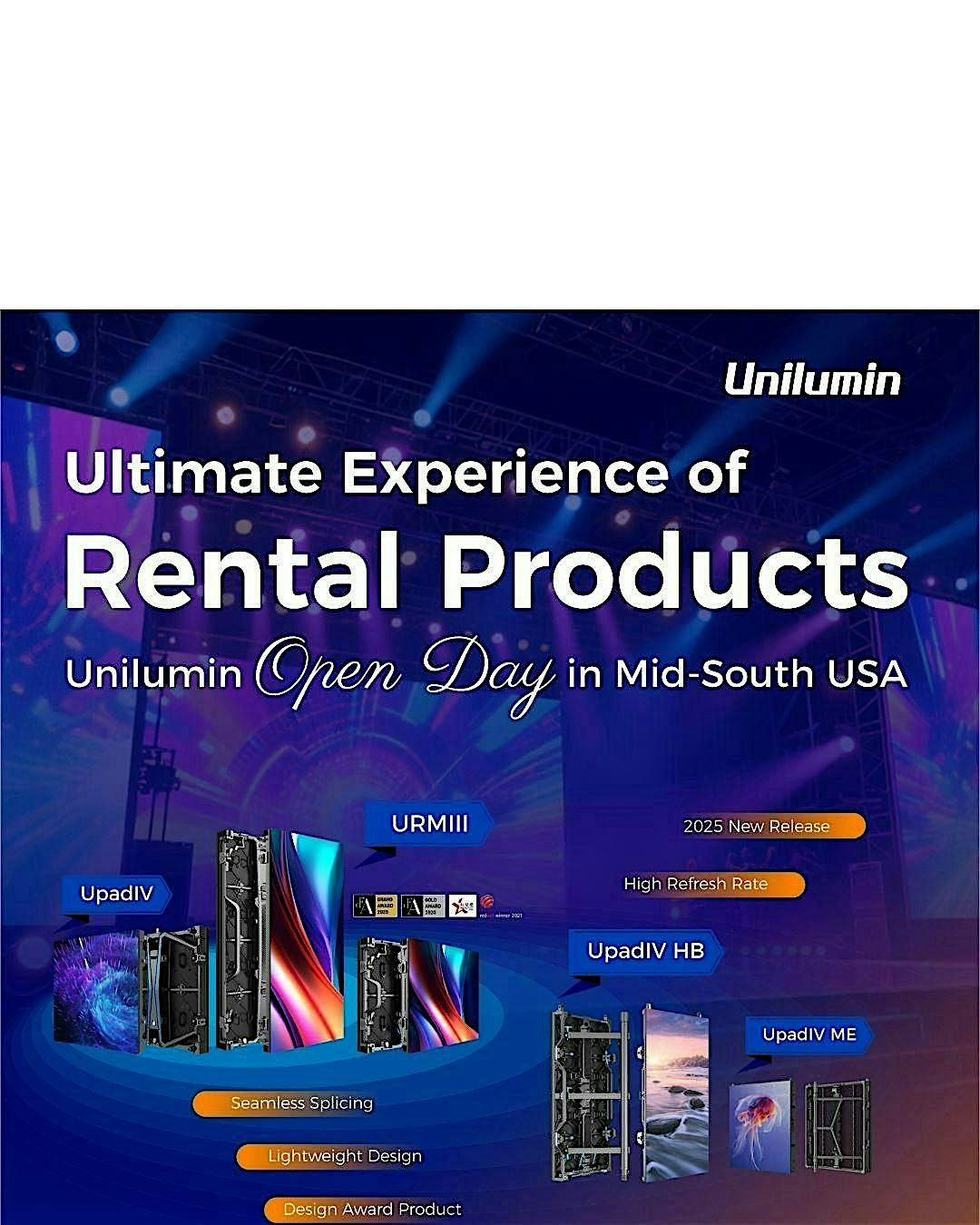 Unilumin USA Rental & Staging Open Day